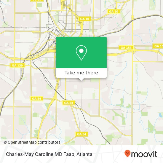 Charles-May Caroline MD Faap map