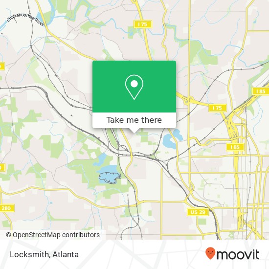 Locksmith map