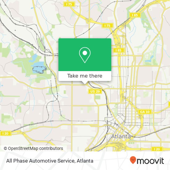 All Phase Automotive Service map
