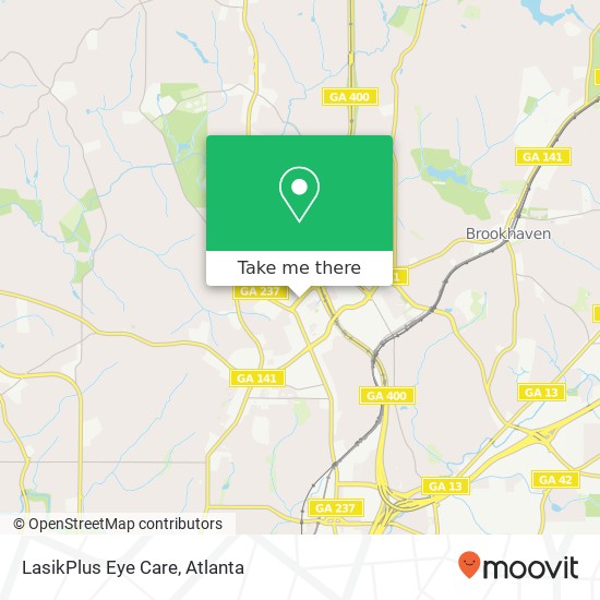 LasikPlus Eye Care map