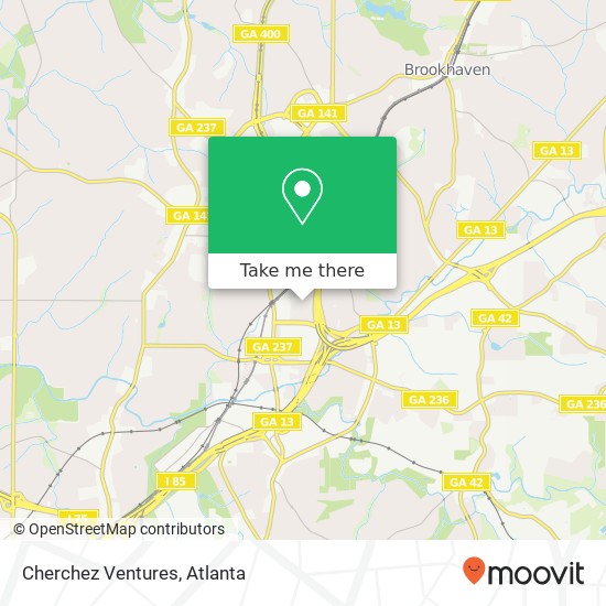 Cherchez Ventures map