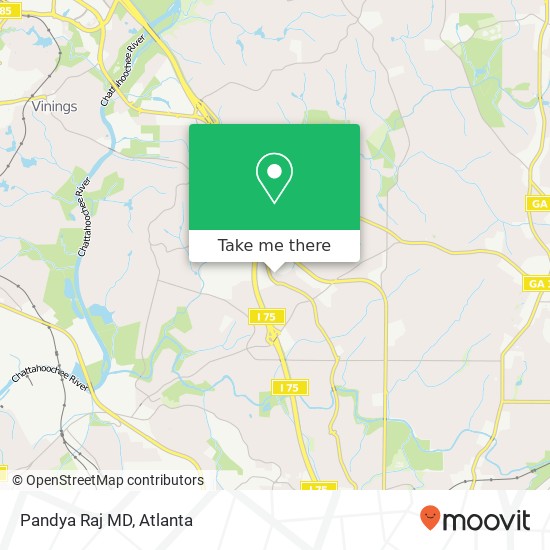 Mapa de Pandya Raj MD