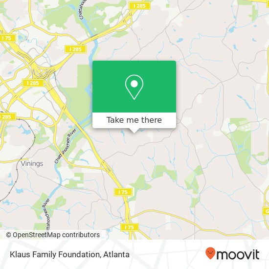 Klaus Family Foundation map