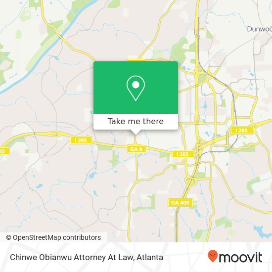 Chinwe Obianwu Attorney At Law map