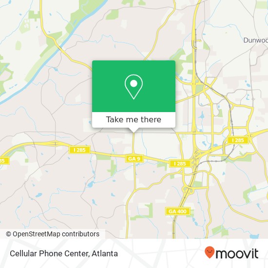 Mapa de Cellular Phone Center