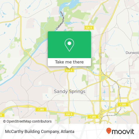 McCarthy Building Company map