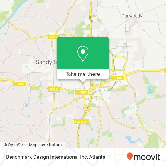 Mapa de Benchmark Design International Inc