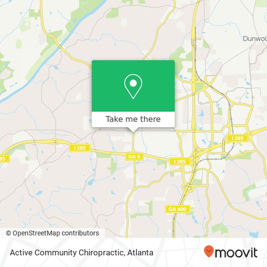 Active Community Chiropractic map