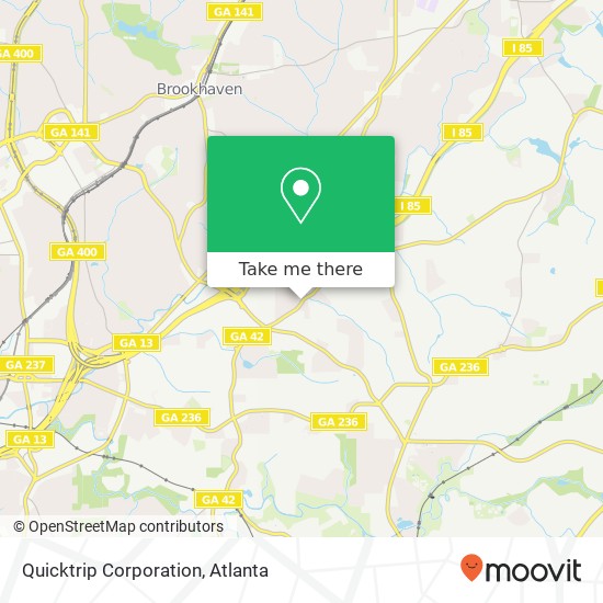 Quicktrip Corporation map