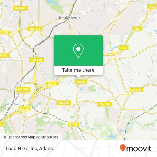 Load N Go, Inc map