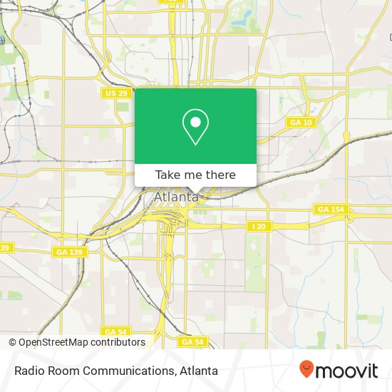 Radio Room Communications map