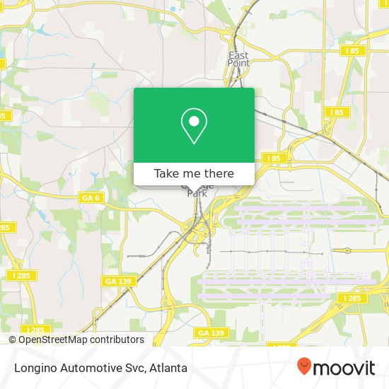 Longino Automotive Svc map