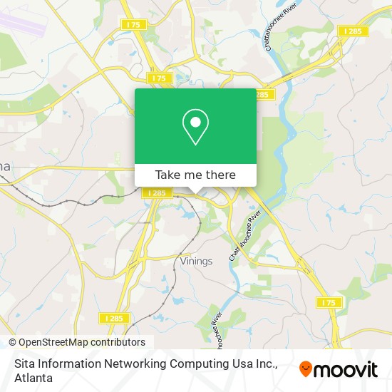 Sita Information Networking Computing Usa Inc. map
