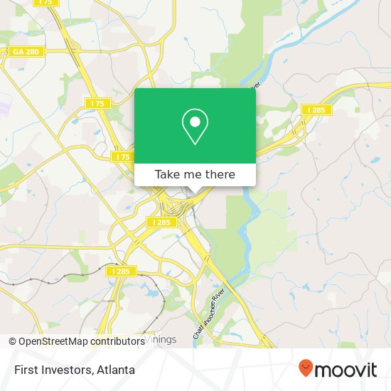 First Investors map