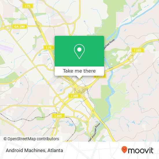 Android Machines map