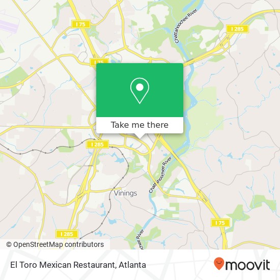 El Toro Mexican Restaurant map