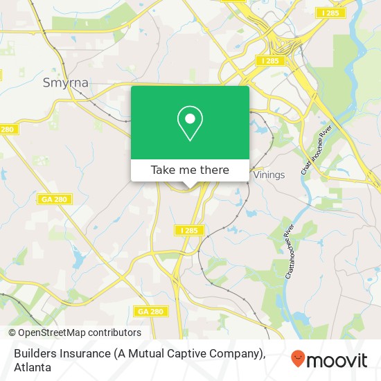 Mapa de Builders Insurance (A Mutual Captive Company)