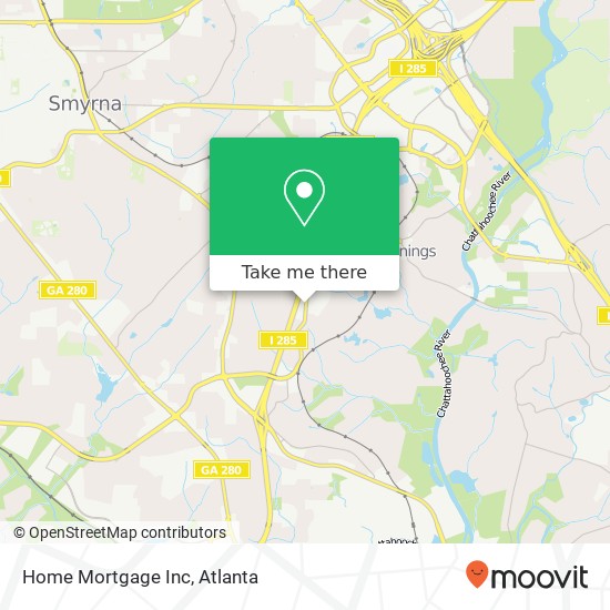 Home Mortgage Inc map