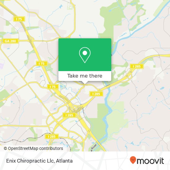 Mapa de Enix Chiropractic Llc