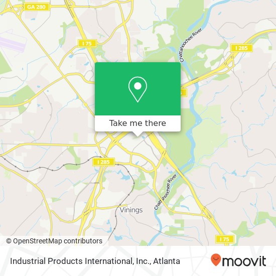 Industrial Products International, Inc. map