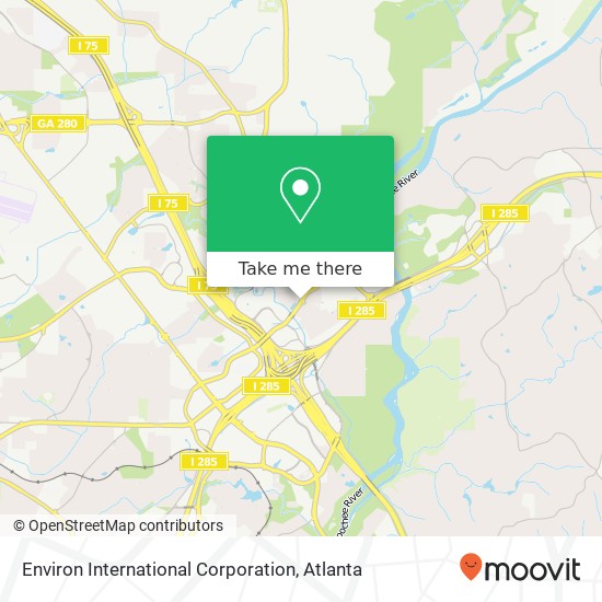 Environ International Corporation map