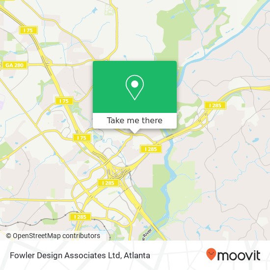 Fowler Design Associates Ltd map