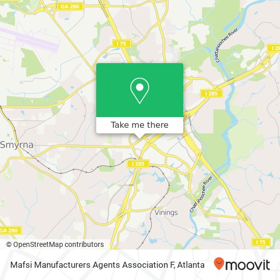 Mafsi Manufacturers Agents Association F map