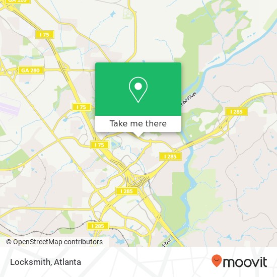 Locksmith map