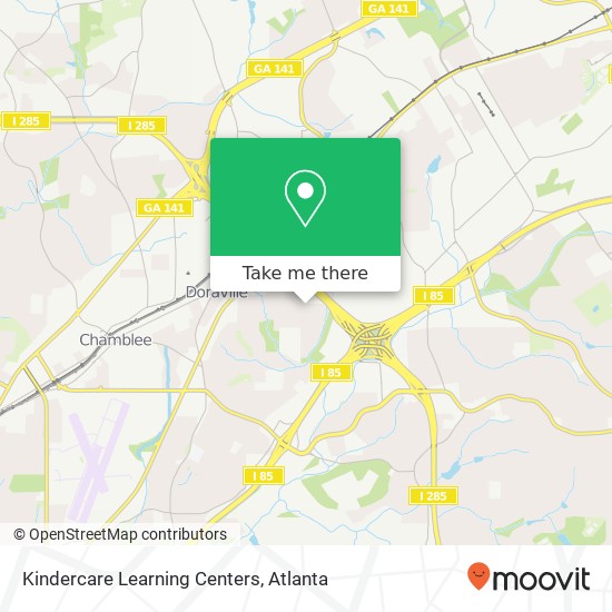 Mapa de Kindercare Learning Centers