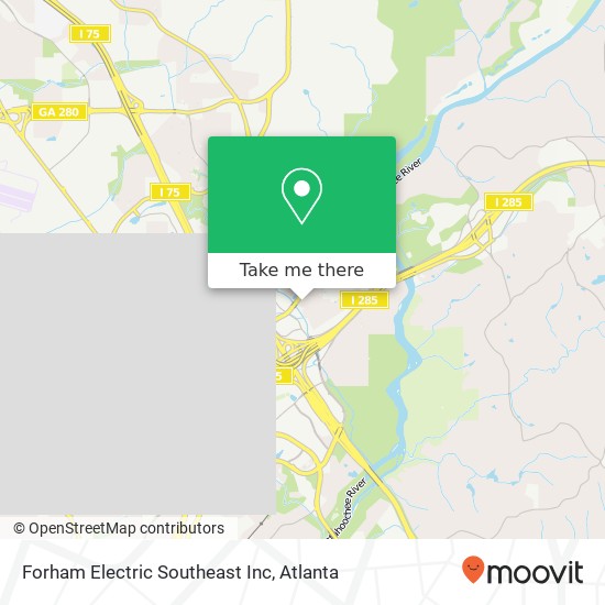 Mapa de Forham Electric Southeast Inc