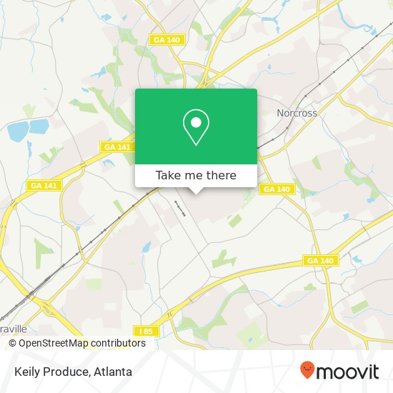 Keily Produce map