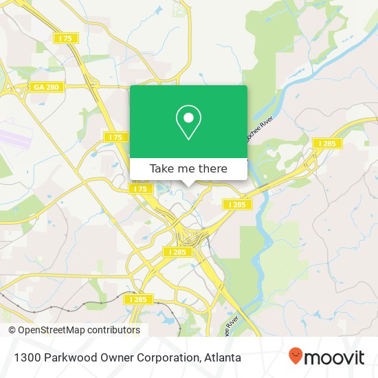 Mapa de 1300 Parkwood Owner Corporation