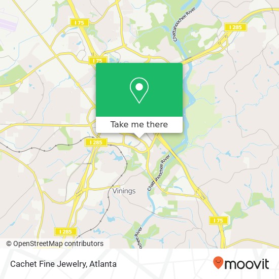 Cachet Fine Jewelry map