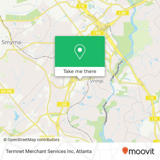 Mapa de Termnet Merchant Services Inc