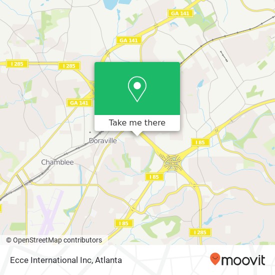 Ecce International Inc map