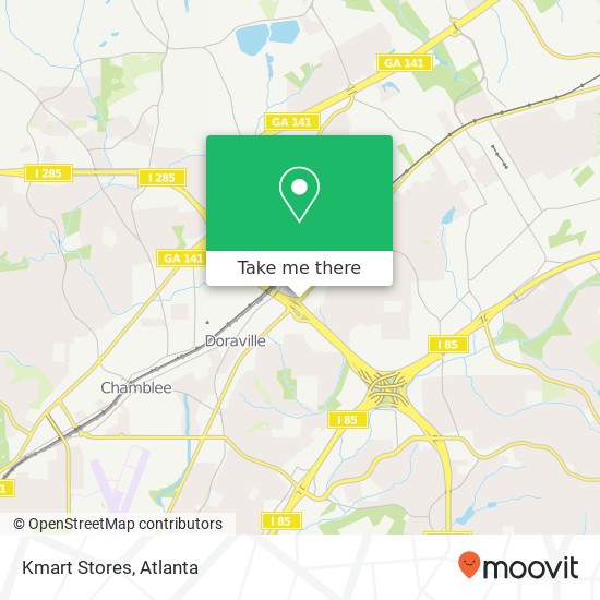 Mapa de Kmart Stores