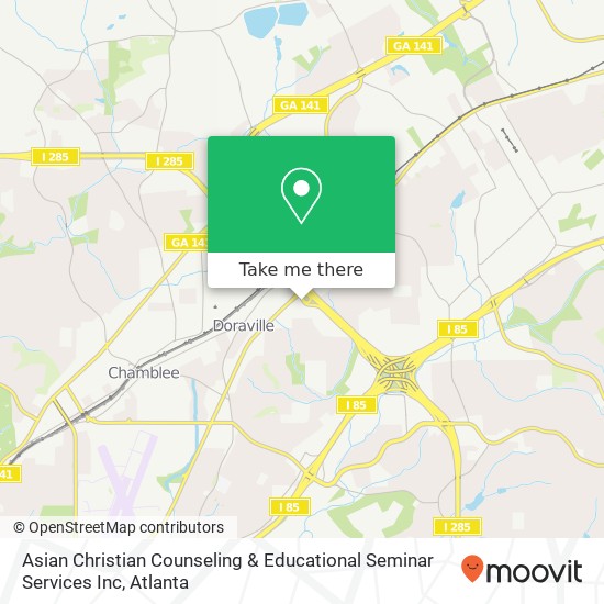 Mapa de Asian Christian Counseling & Educational Seminar Services Inc
