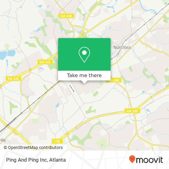 Ping And Ping Inc map