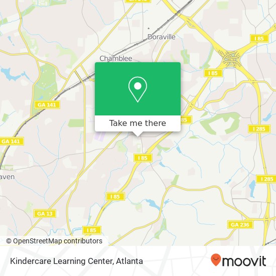 Mapa de Kindercare Learning Center