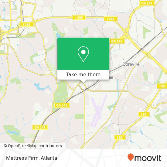 Mattress Firm map