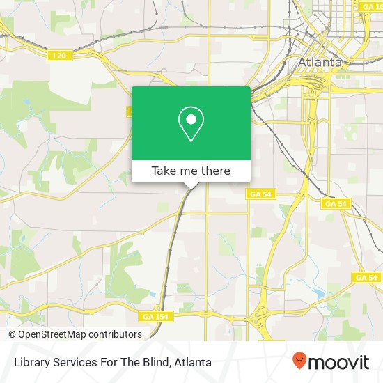 Library Services For The Blind map