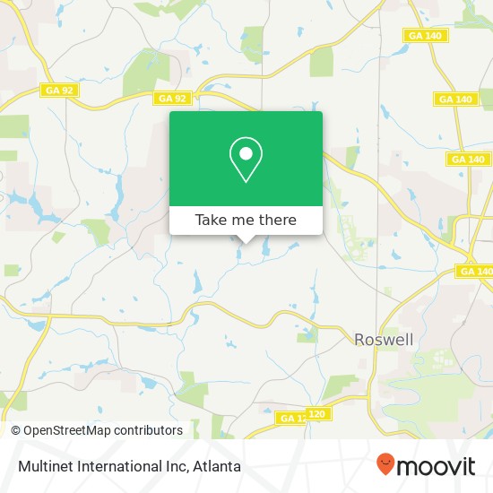 Multinet International Inc map