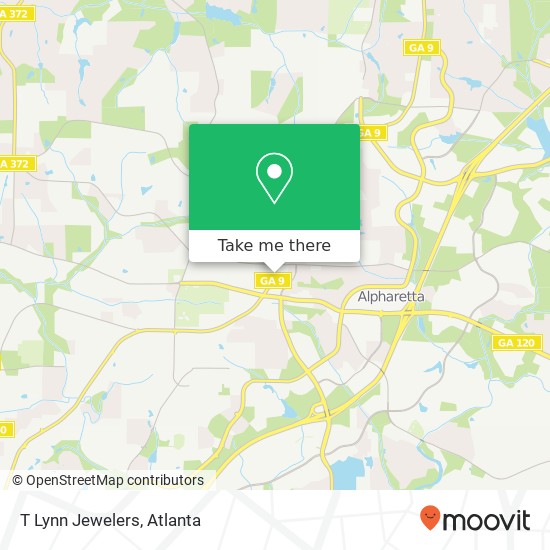 T Lynn Jewelers map