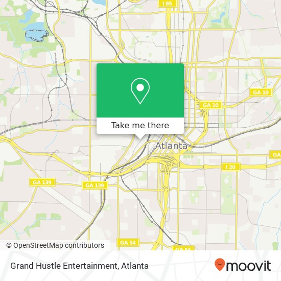 Mapa de Grand Hustle Entertainment