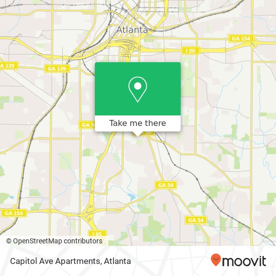 Capitol Ave Apartments map