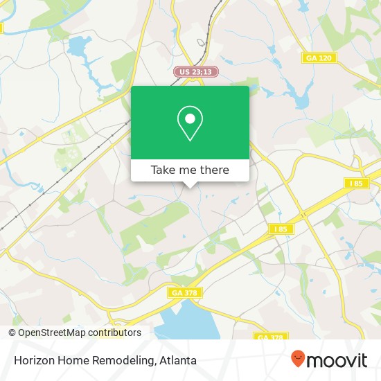 Mapa de Horizon Home Remodeling