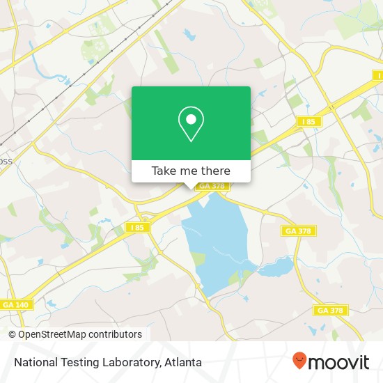 National Testing Laboratory map