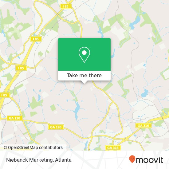 Niebanck Marketing map