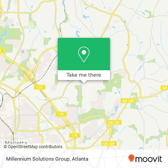 Millennium Solutions Group map