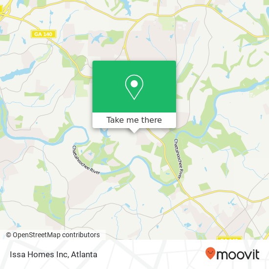 Issa Homes Inc map